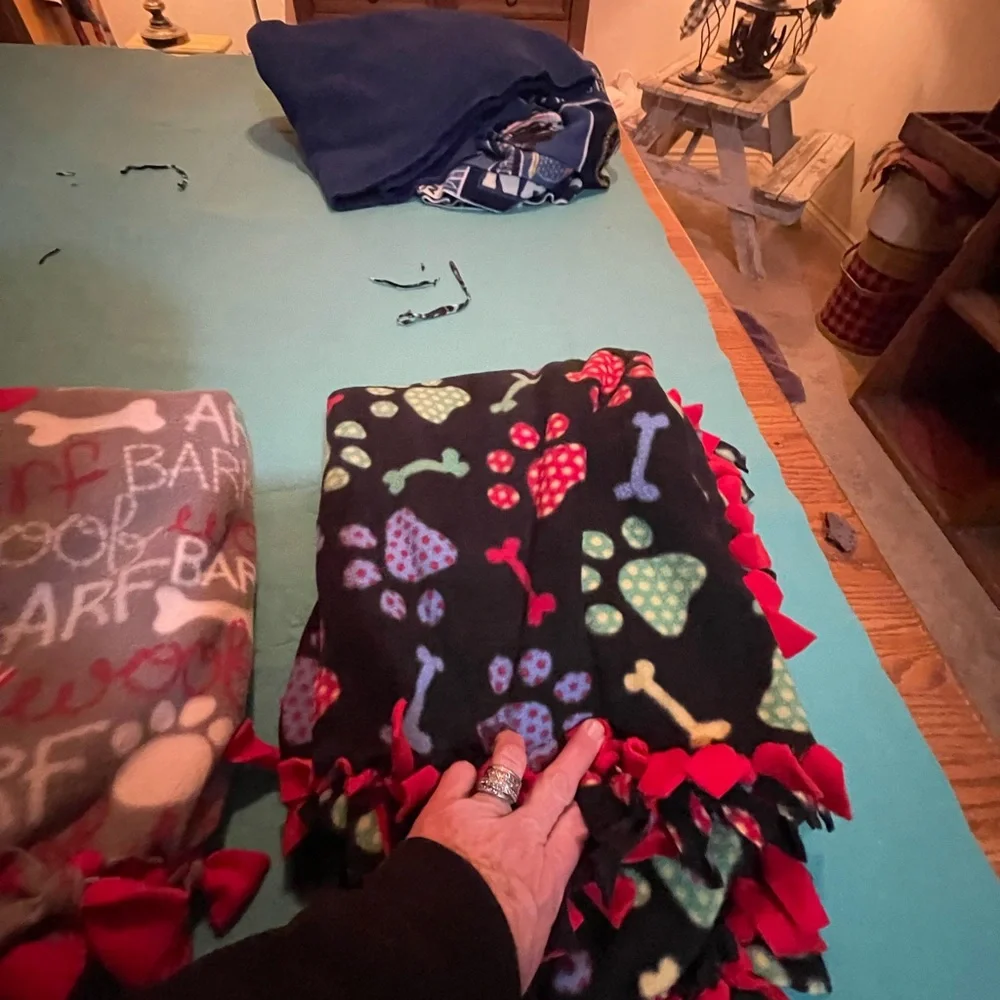 Crate size Dog blanket or small child. It's 1 yard